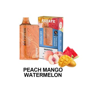 Asvape Air Puff 8000 – Peach Mango Watermelon