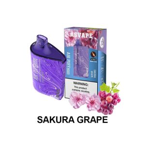 Asvape Air Puff 8000 – Sakura Grape