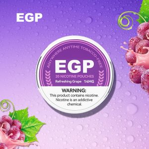 EGP Nicotine Pouches – Refreshing Grape (14mg)