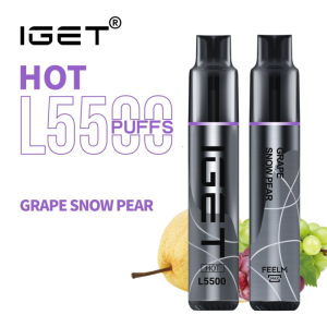 IGET Nicotine Vapes – Grape Snow Pear