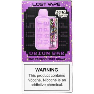 Lost Vape Orion Bar 10000 Disposable – Kiwi Passion Fruit Guava