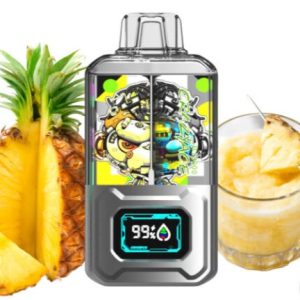 CRAZYACE Vape 15000 Puffs Dual Tank – Pineapple Slush